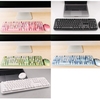 Clavier mécanique sans fil Souris à capuchon rond Clavier de bureau Ensemble clavier et souris de bureau