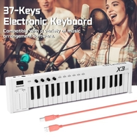 Clavier MIDI multifonction 37 touches Piano électronique portable Orchestrations numériques Clavier Instrument de musique