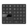 Clavier numérique sans fil 2.4G Portable 35 touches clavier de bureau de comptabilité financière batterie rechargeable intégrée noir