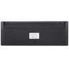 Clavier sans fil 2.4G Clavier sans fil ultra-fin Clavier muet 95 touches Clavier sans fil pour PC portable noir anglais