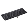 Clavier sans fil 2.4G Clavier sans fil Ultra-mince Clavier muet 95 touches Clavier sans fil pour PC portable noir italien