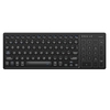 Clavier sans fil bimode Connexion sans fil 2.4G/BT Design ergonomique avec pavé tactile Compatibilité étendue