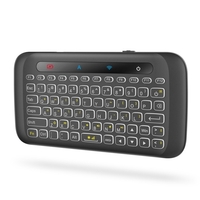 Clavier sans fil coloré de contre-jour de 2.4GHz avec le grand écran tactile