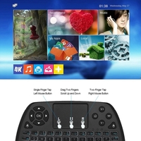 Clavier sans fil Touchpad pour clavier QWERT,  version anglaise,  2, 4 GHz
