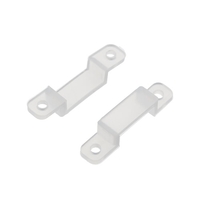 Clip de fixation translucide Fixateur de montage flexible pour la fixation Feux de bande LED 5050 5730 3528 2835