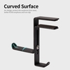 Clip-edge Type Support de casque Support Cintre Pince murale en métal Crochet Support d