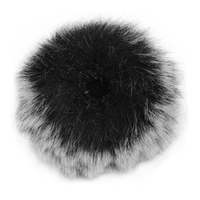 Clip-on Lavalier Microphone Pare-brise Furry Windshield Mic Muff