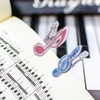 Clip Piano Page de Livre Clip Clips de Clefs de Treble Signets Accessoires Pack de 5