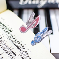 Clip Piano Page de Livre Clip Clips de Clefs de Treble Signets Accessoires Pack de 5