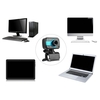 Clip USB 2.0 12.0 mégapixels pour appareil photo numérique avec microphone pour ordinateur portable