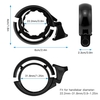 Cloche de vélo Anneau de bicyclette avec son clair et net pour vélo de montagne Vélo de route Vélo électrique