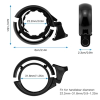 Cloche de vélo Anneau de bicyclette avec son clair et net pour vélo de montagne Vélo de route Vélo électrique