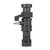 Cómica CVM-VS08 Professional Cardioid directionnel à condensateur Shotgun Video Microphone Full Metal Super Anti-perturbatrices pour iPhone iPad iPod Touch pour Huawei Samsung et autres Smartphones Marque