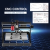 CNC 3018 Pro Routeur Kit GRBL Contrôle 3 Axes avec Contrôleur Hors Ligne 10W Module Laser Plastique Acrylique PCB PVC Sculpture sur Bois Fraisage Machine de Gravure Graveur XYZ Zone de Travail 300x180x40mm