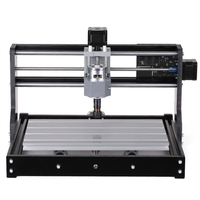 CNC3018 bricolage CNC 2-en-1 Mini Machine de gravure Laser GRBL contrôle (avec pince ER11 et lunettes de protection + tête Laser 1000 mw)