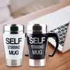 Coffee à café de 350 mL avec couvercle automatique pour le thé au chocolat chaud au lait