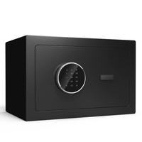 Coffre-fort de sécurité tout en acier Coffre-fort domestique avec clavier électronique programmable Dépôt de code numérique électronique Coffre-fort en espèces Bijoux Objets de valeur Documents Coffre-fort