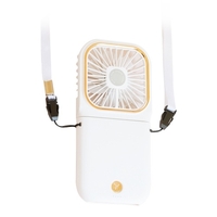 Collier Fan Mini ventilateurs portables avec batterie rechargeable 3000mAh