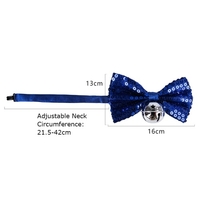 Colliers de chien de Noël pour chien avec nœud papillon ajustables pour Noël