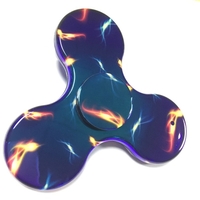 Colorant Durable Spinner EDC Tri Hand Toy Anti-Anxiety Spins Ultra Fast Portable Fidget Travail pour le temps de tuer soulage le stress et la détente