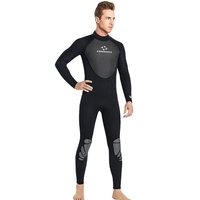 Combinaison de plongée en néoprène pour hommes de 3 mm pour la plongée en apnée,  le surf sous-marine