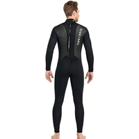 Combinaison de plongée en néoprène pour hommes de 3 mm pour la plongée en apnée,  le surf sous-marine