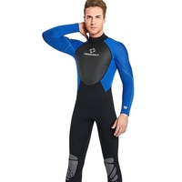 Combinaison de plongée en néoprène pour hommes de 3 mm pour la plongée en apnée,  le surf sous-marine