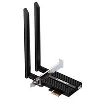COMFAST CF-AX200 PRO 3000Mbps BT5.2 PCI-E ordinateur de bureau sans fil carte réseau WiFi adaptateur 2.4G/5.8G double bande WiFi6 Standard