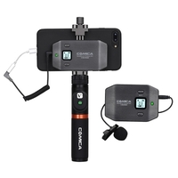 COMICA CVM-WS50 (A) Système de microphone sans fil UHF Smartphone 6 canaux