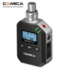 CoMica WM200 / 300-XLR Microphone sans fil à interface UHF Canon à 96 canaux en métal