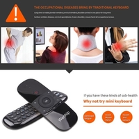 Commande à distance sans fil de clavier de Wechip W1 2.4G Air Mouse