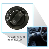 Commutateur de réparation de voitures Phare antibrouillard Cover Kit pour AUDI A4 S4 B6 B7 8E 2000-2007