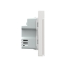 Commutateur intelligent de mur Aqara H1M Neutre MARS-Tech Commutateur de clé sans fil -2 clé