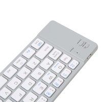 Compatibilité du clavier BT pliable pratique Correspondance intelligente Simple et compact Longue durée de vie de la batterie