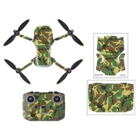 Compatible avec DJI Mavic Mini 2 RC Drone autocollants décoration autocollant étanche contrôleur de peau autocollant