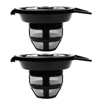 Compatible avec Hamilton Beach FlexBrew 49979/2 voies réutilisable réutilisable panier filtre à café Capsules tasse