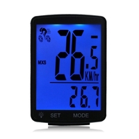 Compteur de compteur de vitesse étanche à la pluie de compteur de vitesse sans fil de vélo d