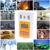 Compteur de gaz portable Mini monoxyde de carbone détecteur CO avec alarme sonore et lumineuse