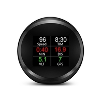 Compteur de pente de vitesse GPS,  jauge de niveau et d