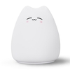 Conception de dessin animé mignon veilleuse à côté de la lampe 3 * couleurs alimentées par cellules AAA modes changeants + mode de couleur de la lumière statique portable pour la décoration de la maison