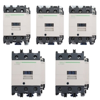 Connecteur AC Électrique 220V 50 / 60Hz Pôles Bobine Contacteur modulaire AC Sensibilité élevée LC1-D Forte conductivité