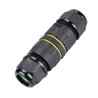 Connecteur de câble électrique extérieur IP68 Boîte de jonction étanche Boîtes de cordon externes 2 broches φ3.5-7mm