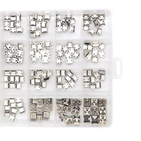Connecteur micro USB multi-spécification Pin Charge Femelle SMT Socket Jack Set 100pcs
