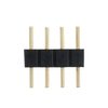 Connecteur mâle noir à 4 broches,  paquet de 50,  pour éclairage à bande RGB LED