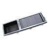 Console centrale avant de voiture porte-gobelet porte-monnaie intérieur plateau de rangement en Fiber de carbone remplacement pour BMW série 3 E46 1999-2005