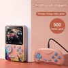 Console de jeu portable à écran couleur G5 de 3, 0 pouces avec 500 consoles de jeu portables de jeu rétro batterie rechargeable 1000mAh