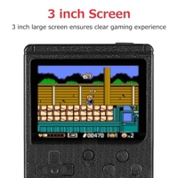 Console de jeu Portable 3 pouces écran couleur intégré 400 jeux rétro 1020mAh batterie Support AV sortie (avec manette)