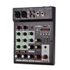 Console de mixage BT portable 4 canaux Muslady M-4U Console de mixage audio numérique