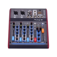 Console de mixage numérique 4 canaux Muslady M-1 Professional