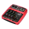 Console de mixage USB Muslady B4 Portable 4 canaux Audio Mixer
